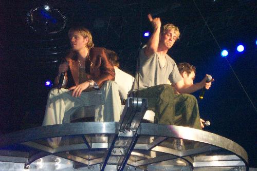 Concert again! -   Here is another shot taken from westlife concert in NEC arena. Hopefully they will do another concert all over the world.