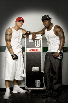 eminem & 50 cent - eminem and 50