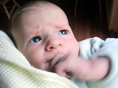 Thinking - See The Cute baby. He is Thinking. Do have any idea whats he is thinking? Whats the Subject???
