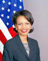 Condoleezza Rice - The most powerful African American woman in the United States. 