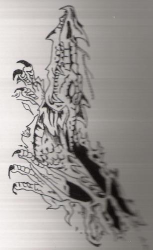 dragon i drew - yes i can draw too isn't that special.. this is a dragon i drew a bit ago..