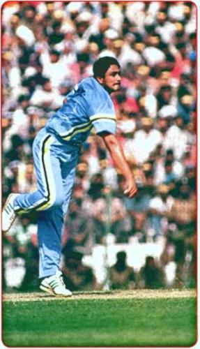 Anil Kumble - I love him in test cricket.