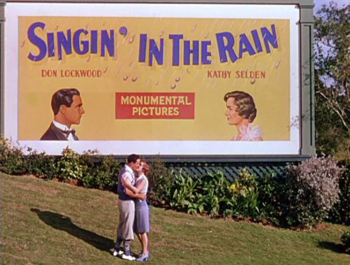 Billboard with Singing in the Rain - Singing in the rain