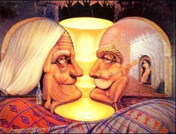 Old couple - its nice to grow old with someone