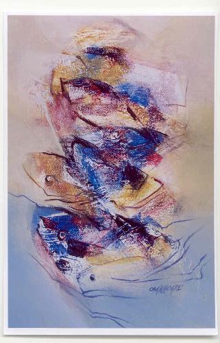 my painting - oil paint on canvas vibrant colours