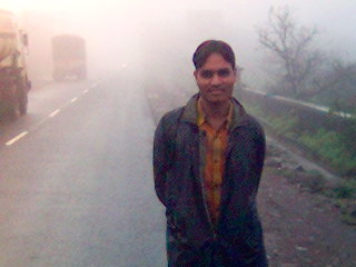 Myself a year back - My photo at Lonaval, its a hill station comes when we travel between Mumbai to Pune.