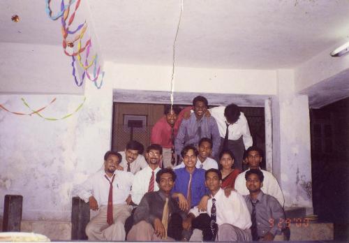 With My students - 3 yrs old pic with my students when i was teaching