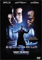 equilibrium dvd cover - This is the cover of the dvd movie Equilibrium, staring Christian Bale, Taye Diggs