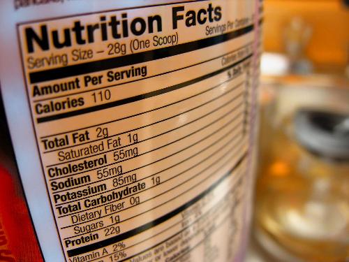 Good Nutrition - Food labels tell you everything about the nutritional value of the product you buy.