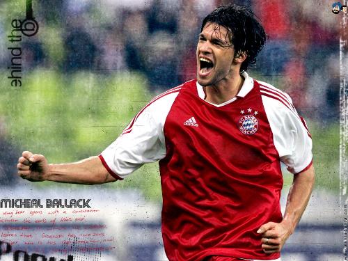 Football - This is Ballack.The captain of Germany and the midfielder of Chelsea..One of the est Midfielders in the world..and oneof the best players of the current Era..You have to like him for his game.....