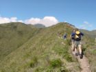 Hiking  - Hikers often seek beautiful environments in which to hike. Ironically, these environments are often fragile: hikers may accidentally destroy the environment that they enjoy.