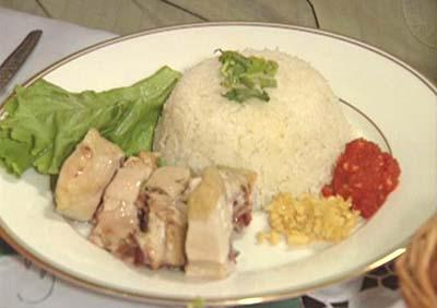 Chicken rice - So DElicous.. i love aet this