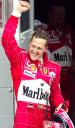 Michael Schumacher - A photo of Michael Schumacher when driving for Ferrari prior to his retirement in 2006. The absolute finest driver formula one has ever seen!