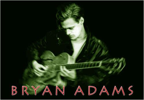 Bryan adams - bryan adams with his guitar 