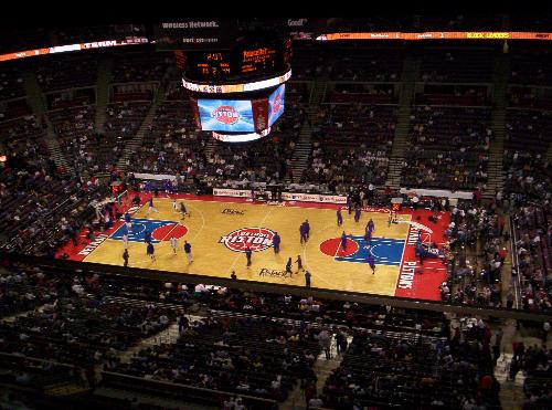 Winning Detroit Pistons game in progress!! - Deeeetttrrroiiitt Basskkketttball Rocks!!