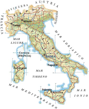 Italia maps - Italia maps image
