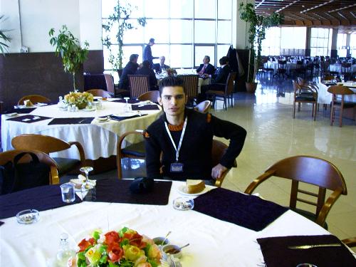 me at launch - this pic was taken in bedesten while we were having a lunch