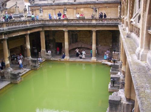 Roman Baths - Bath, England - Inside the Roman Baths