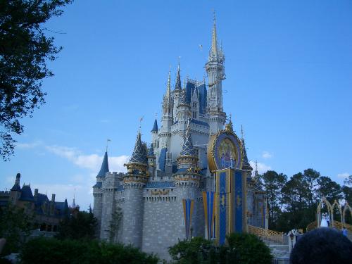 Disney World - Cinderella's Castle at Disney World, Orlando.