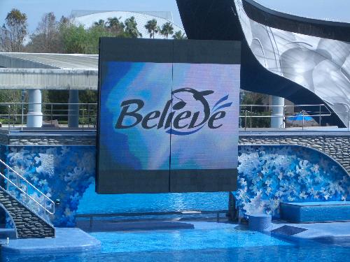 Believe - Believe show at Seaworld, Orlando, Florida