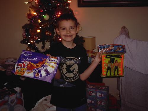 my son  - christmas 2006