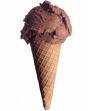 Ice cream - ice cream cone, chocolate Ice cream - ice cream cone, chocolate