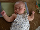 a baby sleep~~ - how lovely it is...^_^