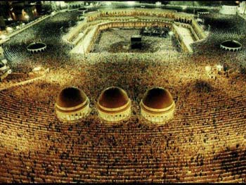 Truth always stay Truth - Allah! There is no God but He. The Photo is Khana-e-Kaaba In the Holy Mosque of Makkah where Muslims go for pligrimage (Hajj)