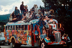 60s Museum - Hippie Bus.