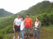 Hiking  - Obeying area regulations and setting up cooking devices on bare ground will reduce the risk of wildfire during hiking.