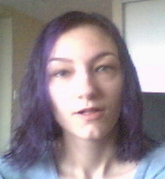 purple hair! - This is me a few years ago with purple hair.