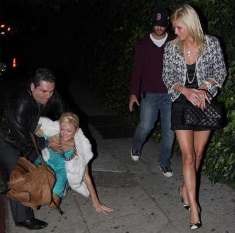 Paris Hilton - drunk celebs