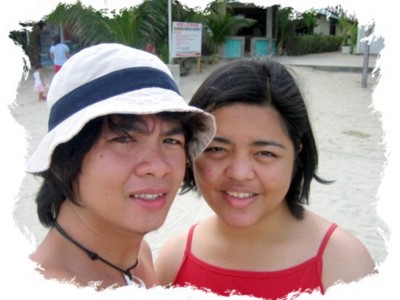 Puert0 - Puerto Galera with my baby monch