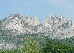 Mountain in Distance - This pic was taken while on vacation from our car.