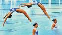synchronized swimming.. - swim all you can and swim all the way!.