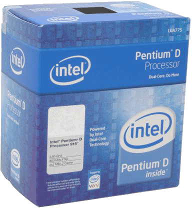 intel pentium d cpu - intel pentium d cpu 915