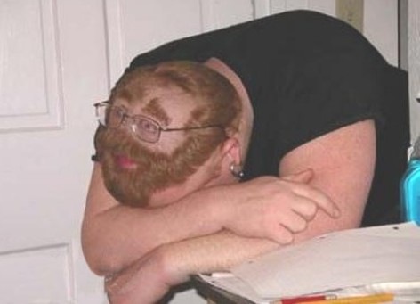 special haircut - The new trends are just getting humourous....