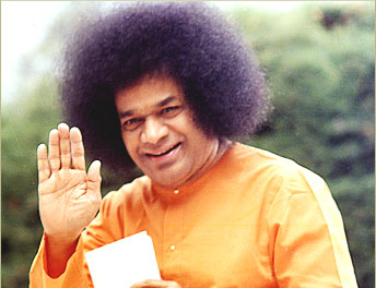 Bhagwan Shri Sathya Saibaba - A holy man.