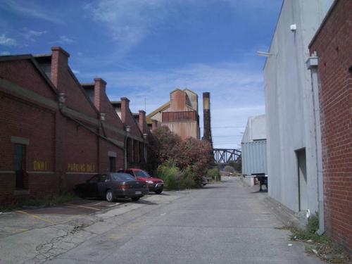 Old disused factory in Kensington Melbourne Austra - An old disusd factory in Kensington, one of Melbourne, Victoria, Australia's Western suburbs.