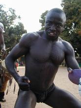 Warrior - Wrestler from Gambia