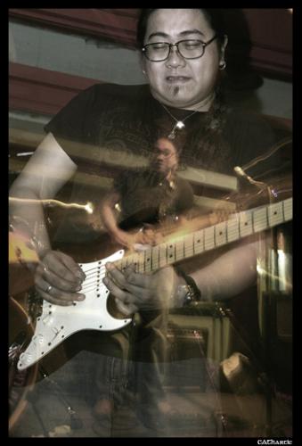 Can you see my soul? - Photo taken by my friend Cath. I think she manipulated this one unless her camera came from OZ.