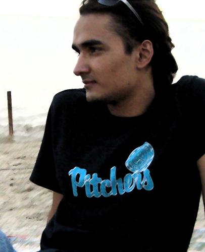 Me.. - Beach Camp, Doha...obviously u dun see n e thn other thn me coz i had to cut d pic out..