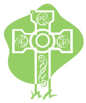 celtic cross - clip art of a celtic cross