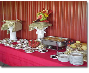 Brunch - Here's a breakfast, in the form of special buffet brunch.