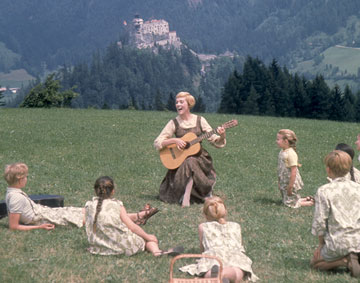 The Sound Of Music - Photo from the movie The Sound of Music, Maria singing with children