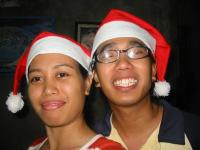 me and my sis - xmas '06