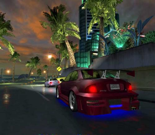 nfsu - red car