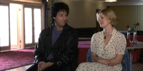 The wedding singer! - Robbie & Julia talking. They are to cute together! . .