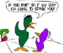 spanking - someone else spanking you child.  is it right or wrong?