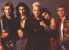 Lost Boys Cast - Some of the main characters from the Lost Boys film.